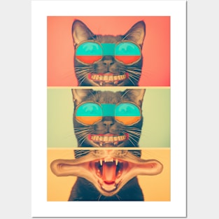 Predator Cat Posters and Art